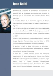 Currículum Lic. Juan Balbi