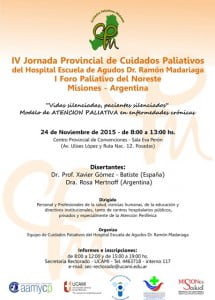IV Jornada Provincial CP afiche