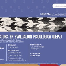 Diplomatura en Evaluación Psicológica
