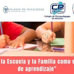 Taller “Pensar la Escuela y la Familia como Espacios de Aprendizaje”
