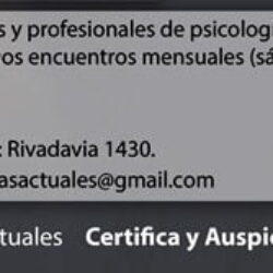 Curso de Actualización Profesional: Adolescencias Actuales, la Clínica Psicoanalítica y la Interdisciplina