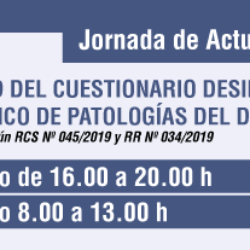 Jornada de Actualización “Sensibilidad del Cuestionario Desiderativo para el Diagnóstico de Patologías del Desvalimiento”