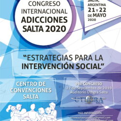 Congreso Internacional de Adicciones – Salta, Mayo 2020