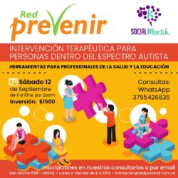 Intervención Terapéutica para personas dentro del Espectro Autista