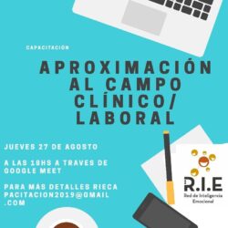 Capacitación Aproximación al Campo Clínico y Laboral
