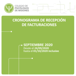 Próxima recepción de facturaciones