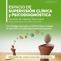 Espacio de Supervisión Clínica y Psicodiagnóstica – UCAMI