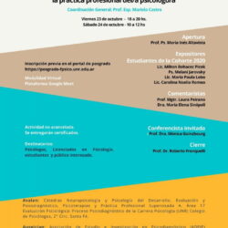 Iº Jornadas Anuales ¨Dra. Elizabeth Sorribas¨ por plataforma Zoom