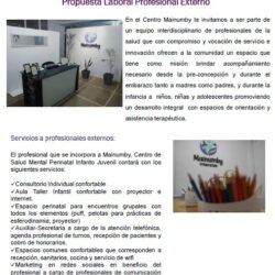 Consultorio para compartir