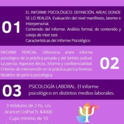 Capacitación Online: El Informe Psicológico