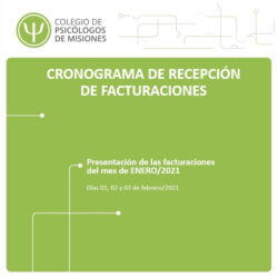 Acreditaciones de obras sociales del día 11/01/2021