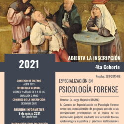 Especialización de Posgrado en Psicología Forense