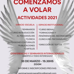 Seminario Psicoanalítico: Actividades 2021