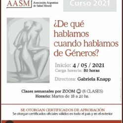 Curso ¿De qué hablamos cuando hablamos de Géneros?