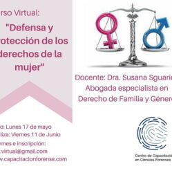 Curso virtual: “Defensa y Protección de los Derechos de la Mujer”