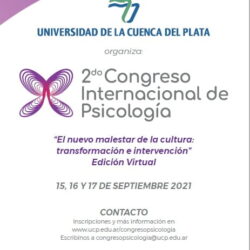 II Congreso Internacional de Psicología: “El nuevo malestar de la cultura: transformación e intervención” (Edición Virtual)