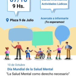 Jornada por el Día Internacional de la Salud Mental
