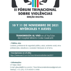 II Fórum Trinacional sobre Violencias