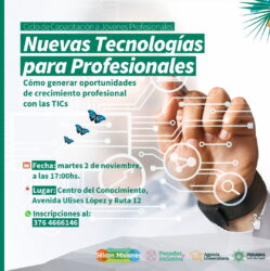 Charla: Nuevas Tecnologías para Profesionales