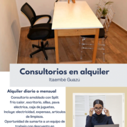 Alquiler de consultorios – Itaembé Guazú