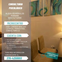 Alquiler de consultorio  – Posadas