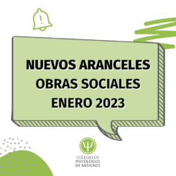 Aranceles de obras sociales – Enero 2023