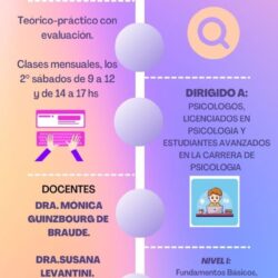 Curso Intensivo ADEIP – Sistema comprehensivo. Psicodiagnóstico de Rorschach