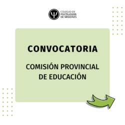 Convocatoria: COMISIÓN PROVINCIAL DE EDUCACIÓN