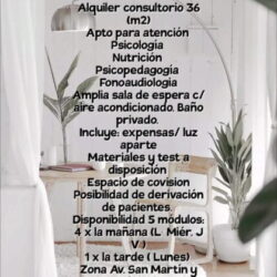 Alquiler de consultorio – Posadas