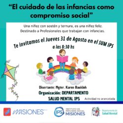 “El cuidado de las infancias como compromiso social”