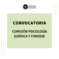 Comisión Psicología Jurídica y Forense