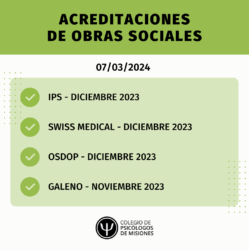 Acreditaciones 07/03