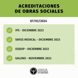 Acreditaciones 07/03