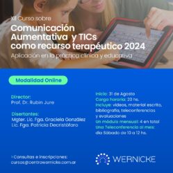 Curso Online: Comunicación aumentativa y TICS como recurso terapéutico