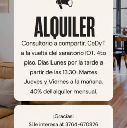 ❗ Alquiler disponible en Posadas