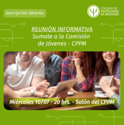 Reunion Informativa para conformar la Comisión de jóvenes CPPM