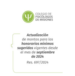 Honorarios mínimos sugeridos