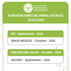 Acreditaciones 10/01/2025