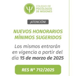 Actualización Honorarios Mínimos Sugeridos