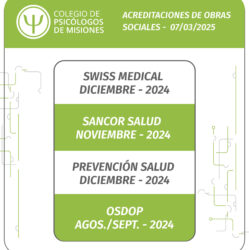 Acreditaciones de Obras Sociales 07/03/2025