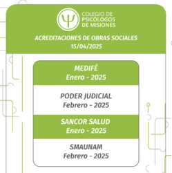 Acreditaciones 15/04/2025