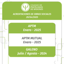 Acreditaciones 29/04/2025