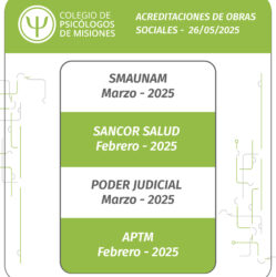 Acreditaciones 26/05/2025