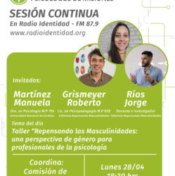 Sesión Continua en Radio Identidad