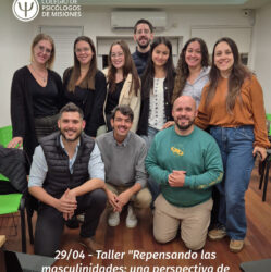 Taller Teórico Práctico “Repensando las masculinidades: una perspectiva de género para profesionales de la psicología”