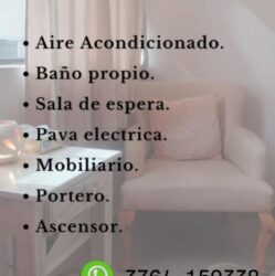 Alquiler de consultorio en Posadas