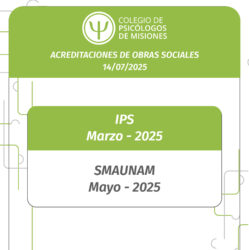 Acreditaciones 14/07/2025