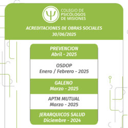 Acreditaciones 30-06-2025