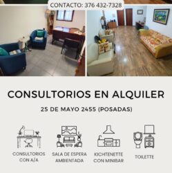 Alquiler disponible en Posadas