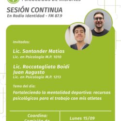 Sesión Continua en Radio Identidad 15/09